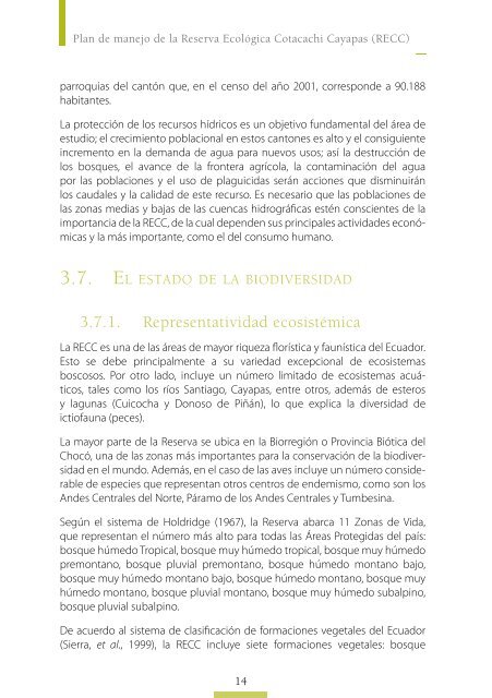 Resumen Ejecutivo - Ministerio del Ambiente