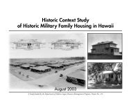 Historic Context Study of Historic Military Family Housing in ... - denix