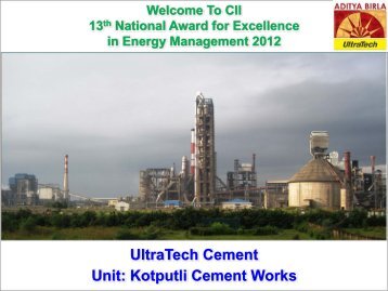 Kotputli Cement Works - Energy Manager Training