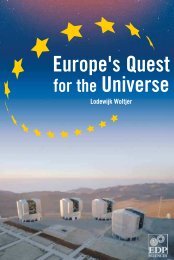 Europe's Quest for the Universe - Laboratoires de Recherche