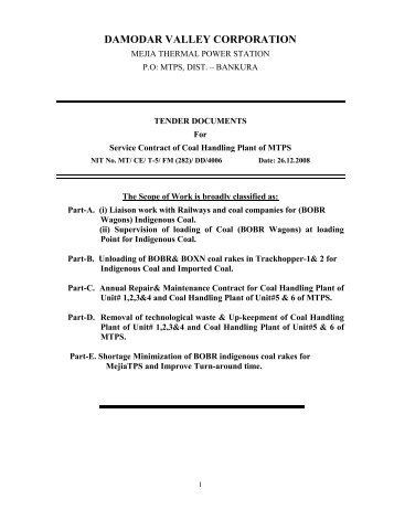 Tender Documents of NIT No 4006.pdf - Damodar Valley Corporation