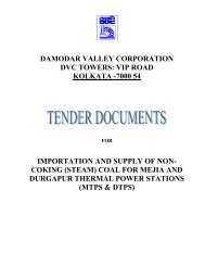 Coal Import 2010.pdf - Damodar Valley Corporation