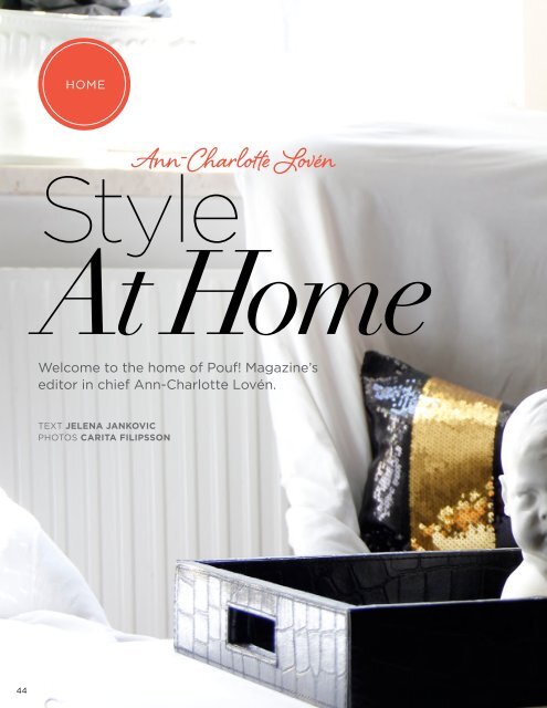 inspiring, classy, timeless - Pouf! Magazine