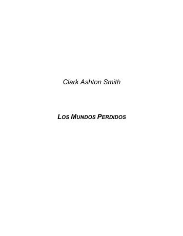 Clark Ashton Smith - Sacerdotes Operarios Diocesanos