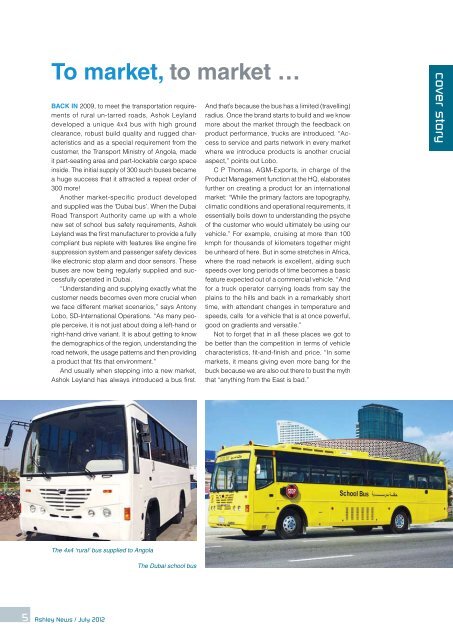 Cover Story European And