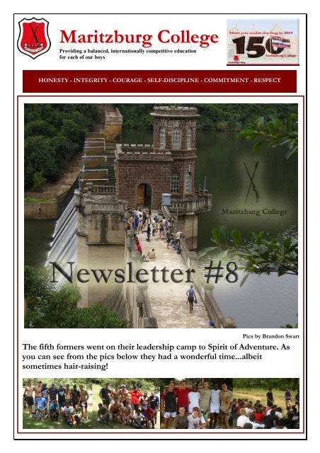 Newsletter #8 - Maritzburg College