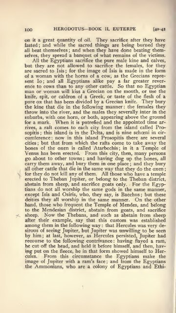 The histories of Herodotus;