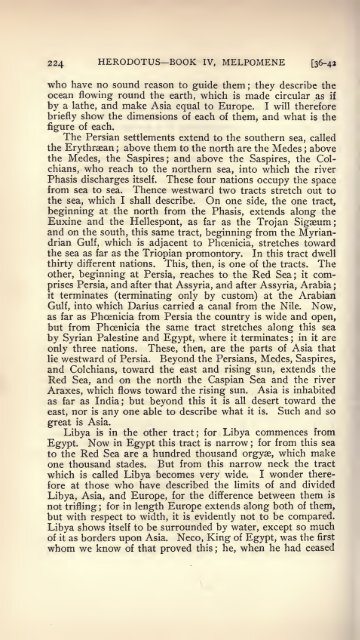 The histories of Herodotus;