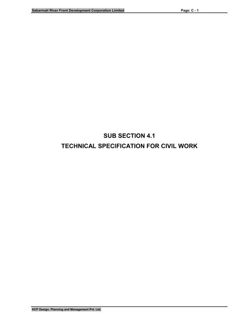 02-Technical Specs-Civil