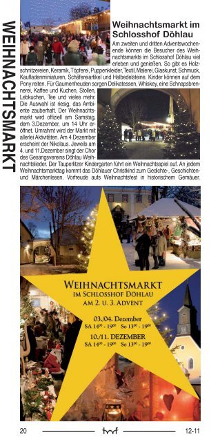 Dezember - Hof Programm