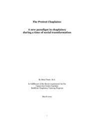 The Protest Chaplains: A new paradigm in chaplaincy during a time ...