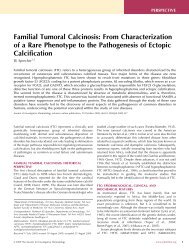 Familial Tumoral Calcinosis - Tel-Aviv Sourasky Medical Center ...