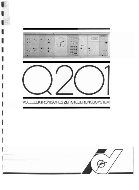 Hauptuhr Q201 - W. Iversen, Dimier & Cie., Nachf.