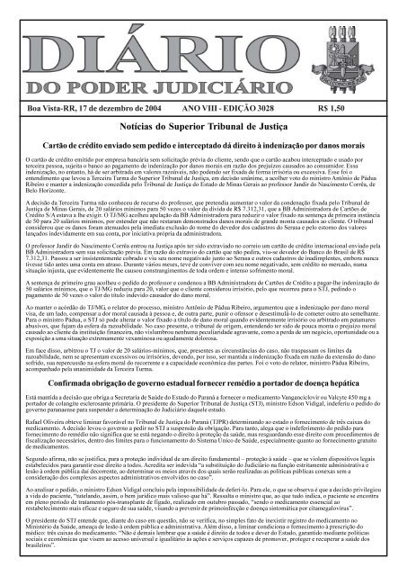 Roraima está entre os três primeiros Tribunais de Justiça mais