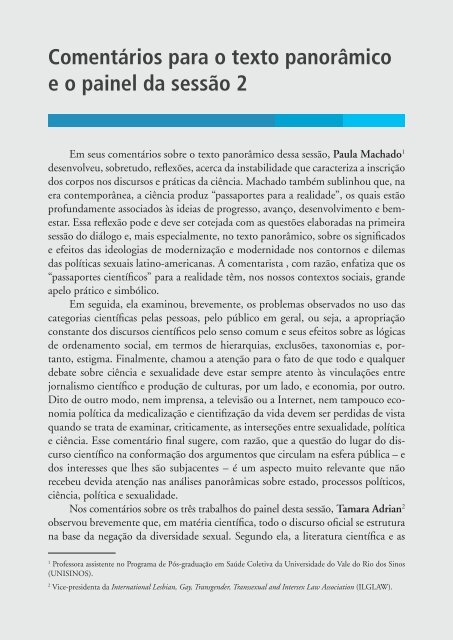 Sexualidad y Política en América Latina - Sexuality Policy Watch