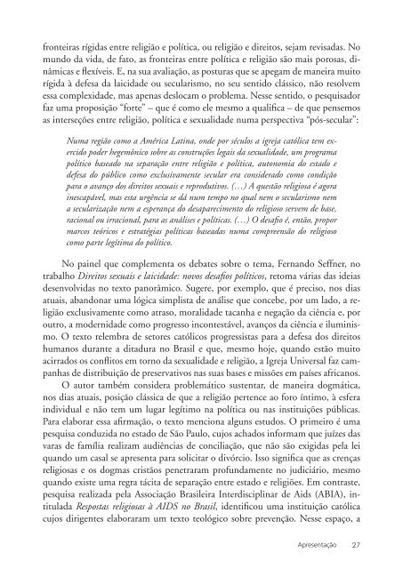 Sexualidad y Política en América Latina - Sexuality Policy Watch