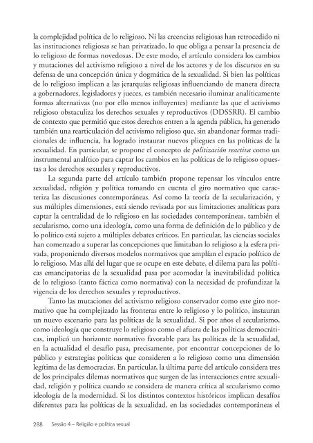 Sexualidad y Política en América Latina - Sexuality Policy Watch