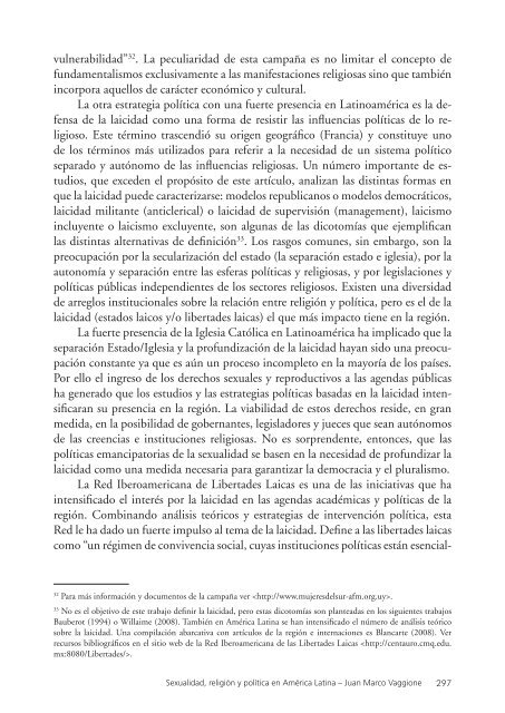 Sexualidad y Política en América Latina - Sexuality Policy Watch