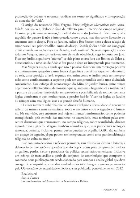 Sexualidad y Política en América Latina - Sexuality Policy Watch