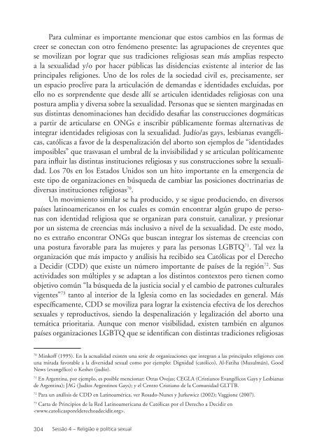 Sexualidad y Política en América Latina - Sexuality Policy Watch