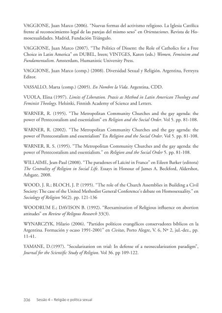 Sexualidad y Política en América Latina - Sexuality Policy Watch