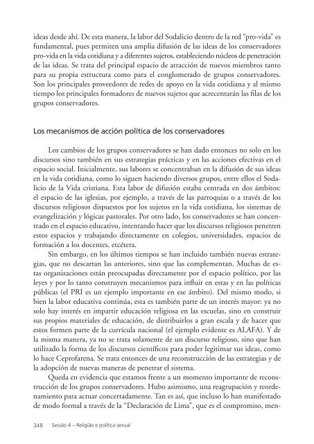 Sexualidad y Política en América Latina - Sexuality Policy Watch