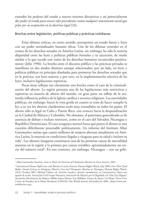 Sexualidad y Política en América Latina - Sexuality Policy Watch