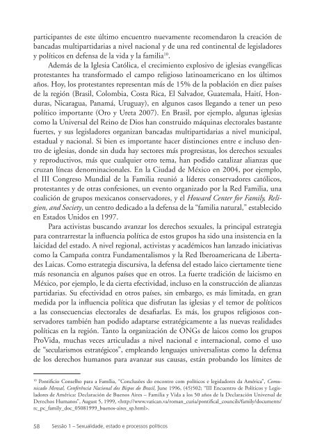 Sexualidad y Política en América Latina - Sexuality Policy Watch