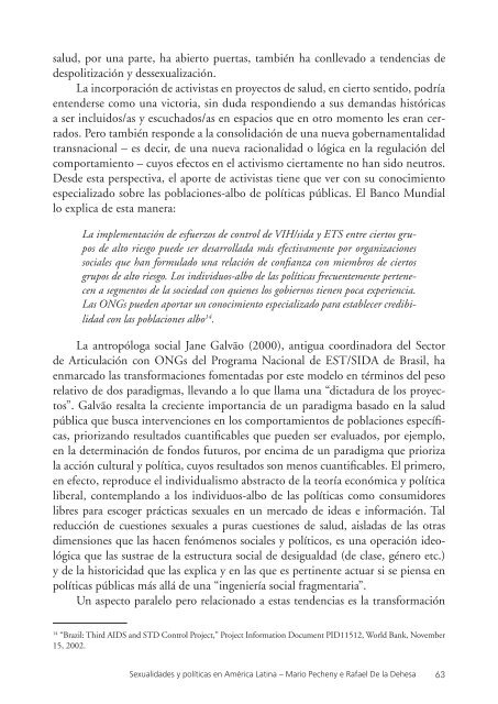 Sexualidad y Política en América Latina - Sexuality Policy Watch