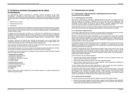projecte modificat de les obres d - Ajuntament de Lloret de Mar