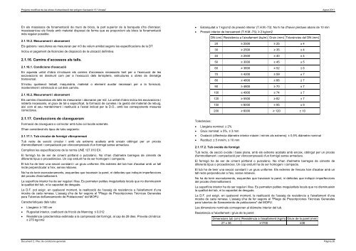 projecte modificat de les obres d - Ajuntament de Lloret de Mar