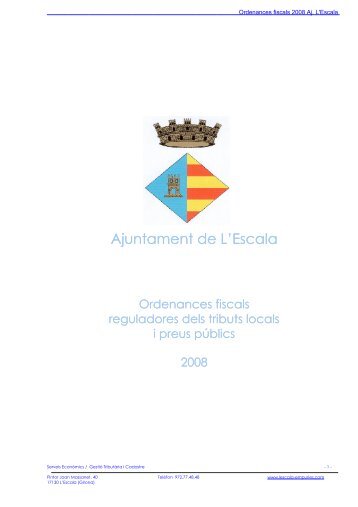 Ajuntament de L'Escala - Xaloc