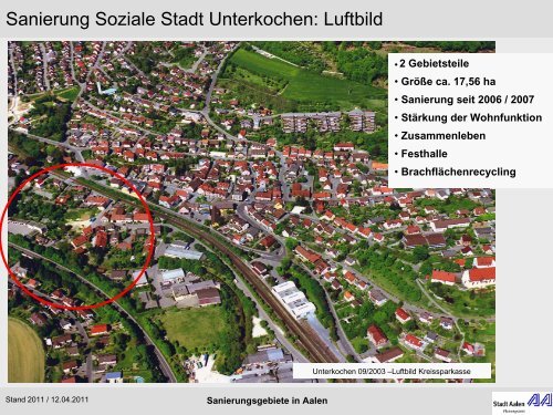 Übersicht aktuelle Sanierungsgebiete (pdf, 7,1 MB) - Stadt Aalen