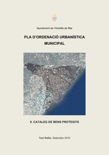 8.Catàleg béns protegitsA4B.pdf - L'Ametlla de Mar