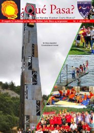 ¿Qué Pasa?”! - Den Norske Klubben Costa Blanca