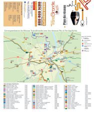 Plan du réseau S - TransGironde