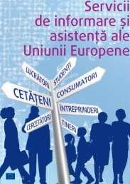 Servicii de informare și asistență ale UE