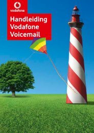 Handleiding Vodafone Voicemail