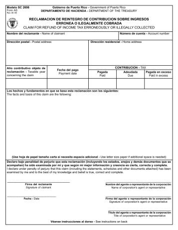 SC 2698.pdf - Departamento de Hacienda - Gobierno de Puerto Rico