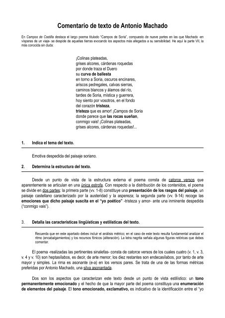 Comentario de Colinas plateadas.pdf - del IES Marqués de Santillana