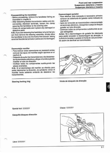 Piaggio LT 150 Workshop Manual - 100dpi - CH6 to End.pdf