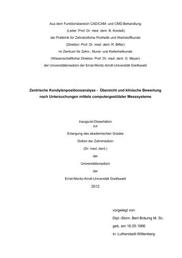 Diss_Braeunig_Bert.pdf - Ernst-Moritz-Arndt-Universität Greifswald