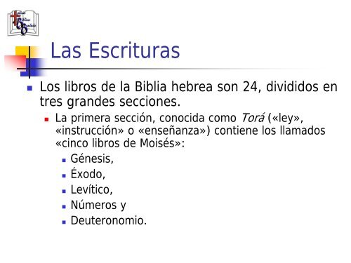 El Judaísmo Un Trasfondo Bíblico - Iglesia Biblica Bautista de ...