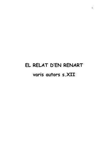 El Relat d'en Renard - calaix cultural