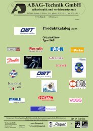 Produktkatalog (GB/IT) - ABAG-Technik GmbH