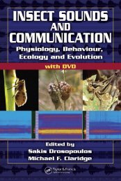 INSECT SOUNDS AND COMMUNICATION Physiology, Behaviour ...