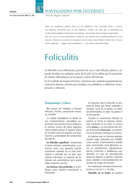 infección del folículo piloso diabetes mellitus