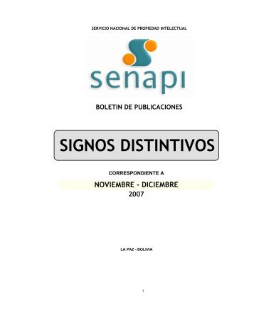 Signos D. - Servicio Nacional de Propiedad Intelectual