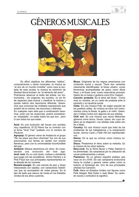 Revista del I .E .S . Miguel de Molinos. Año 6 Nº 19 Invierno 2008 La ...