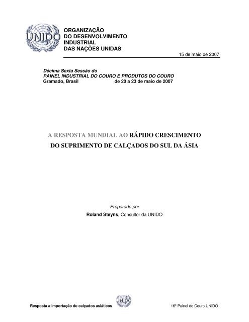 a resposta mundial ao rápido crescimento do suprimento